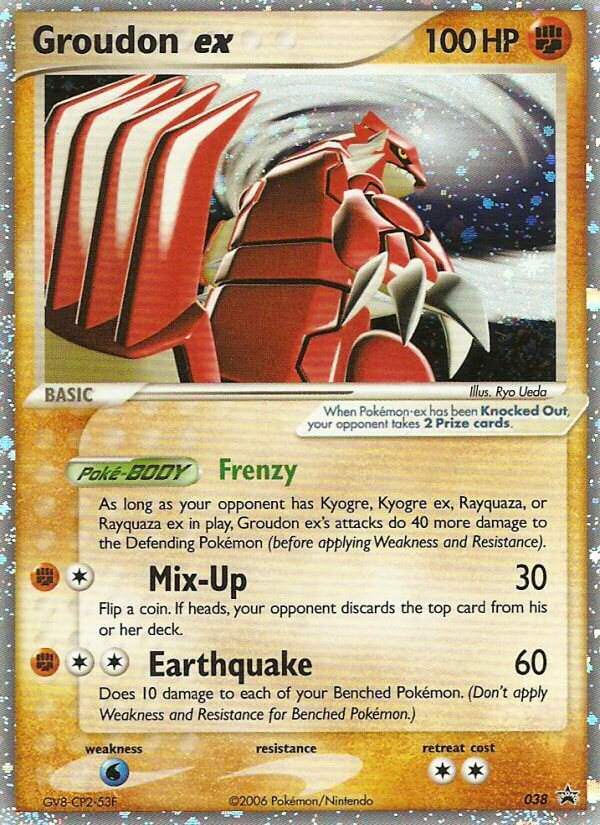 pokemon card groudon [SV3a] 069/062AR (Dont apply Weakness and Resistance for Benched Pokmon.) Weakness Grass 2 Resistance Lightning Groudon Pokemon Card Credit Card