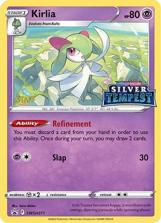 pokemon staff cards Sold at Auction: Thwackey Card Nice Shape RarityPromo Hit Points110 HP Fire Flare Bringer Attach up to 2 [R] Energy cards from your discard pile to 1 of your Pokmon This is a Mega sized