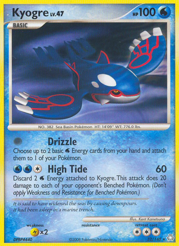 Kyogre 32/146 - Legends Awakened - Game Nerdz
