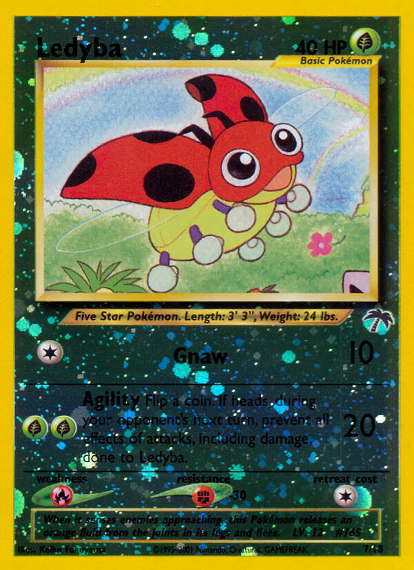 Ledyba 7/18 - Southern Islands Reverse Holofoil - Game Nerdz