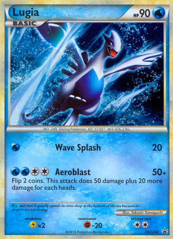 Lugia HGSS02/25 - HGSS Black Star Promos Holofoil - Game Nerdz