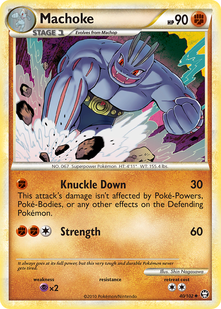 pokemon machoke card value Authenticed 1999 Pokmon #34/102 Base Set English Official Release TCT Graded NM-MT Violet 151 Singles Machoke 40/102 - HSTriumphant -
