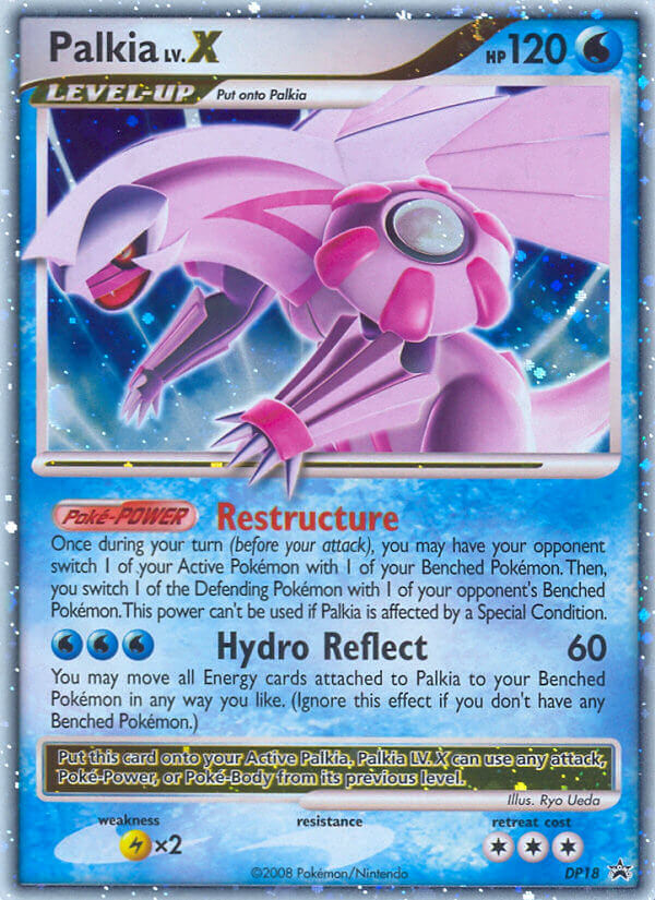 Palkia LV.X DP18/56 - DP Black Star Promos Holofoil - Game Nerdz