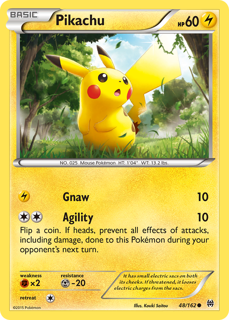Pikachu 48/162 - BREAKthrough - Game Nerdz