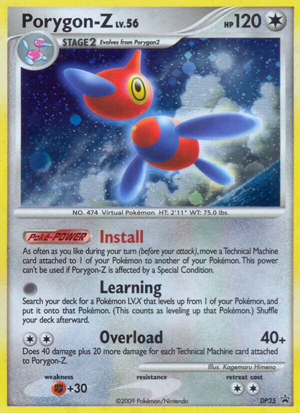 Porygon-Z DP35/56 - DP Black Star Promos Holofoil - Game Nerdz