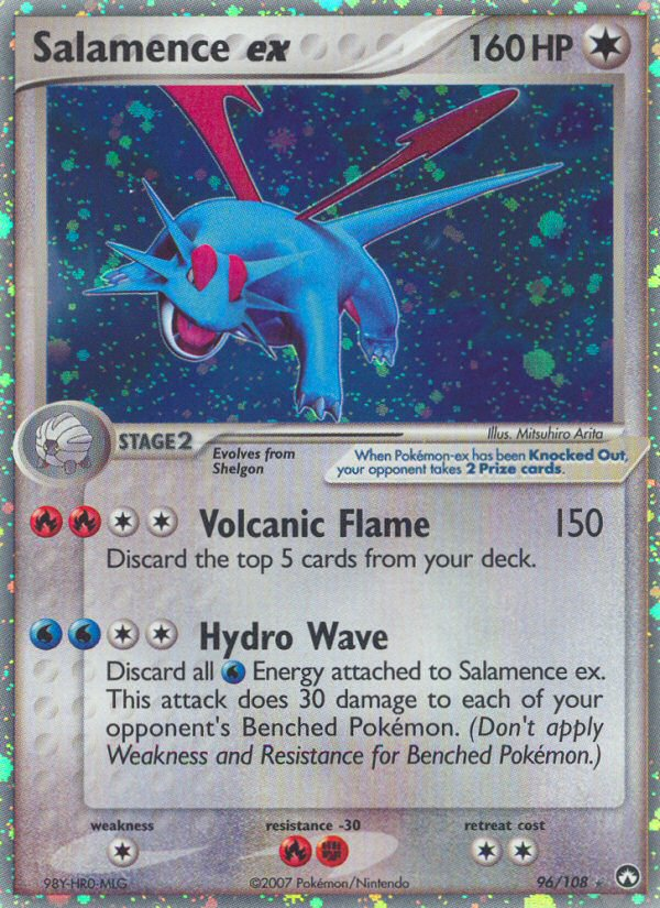 Salamence ex 96/108 - Power Keepers Holofoil - Game Nerdz