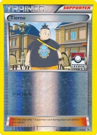 Tierno - 39/39 (Pokemon League) 39 - League Championship Cards Reverse  Holofoil - Game Nerdz