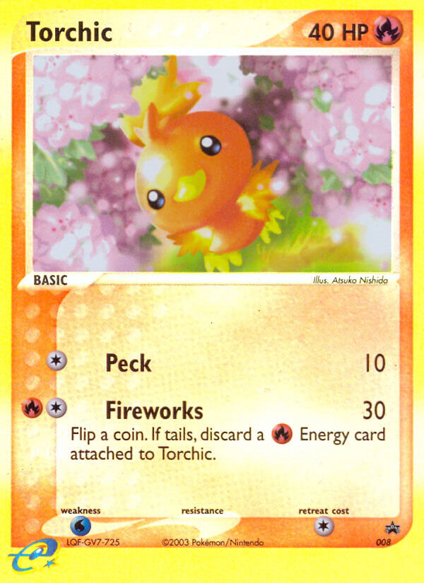torchic pokemon card price - (25/160) RarityCommon Hit Points70 HP Colorless Collect Draw a card. Torchic 8/40 - Nintendo Black