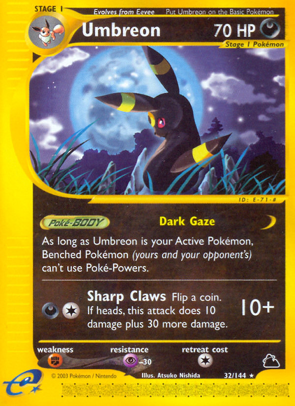 Umbreon 32/144 - Skyridge - Game Nerdz