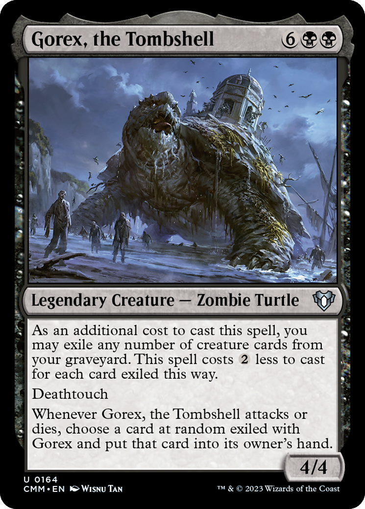 Gorex, the Tombshell (CMM-164) - Commander Masters - Game Nerdz