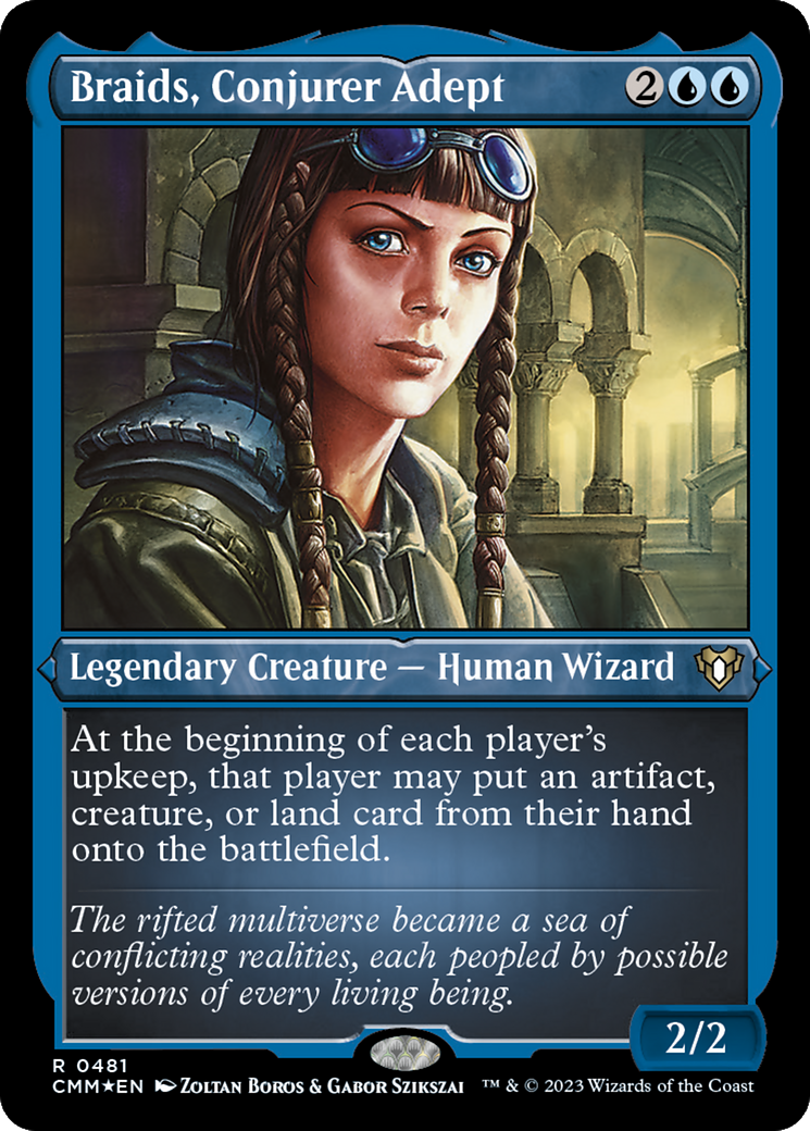 mtg card conjurer Magic The Gathering - Conjurer's Closet Artifact (1) - Ungraded - 2012 then return that card to the battlefield under your control. Braids, Conjurer Adept (foil-etched)