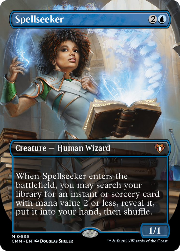 Spellseeker (CMM-635) - Commander Masters (Borderless) Foil - Game