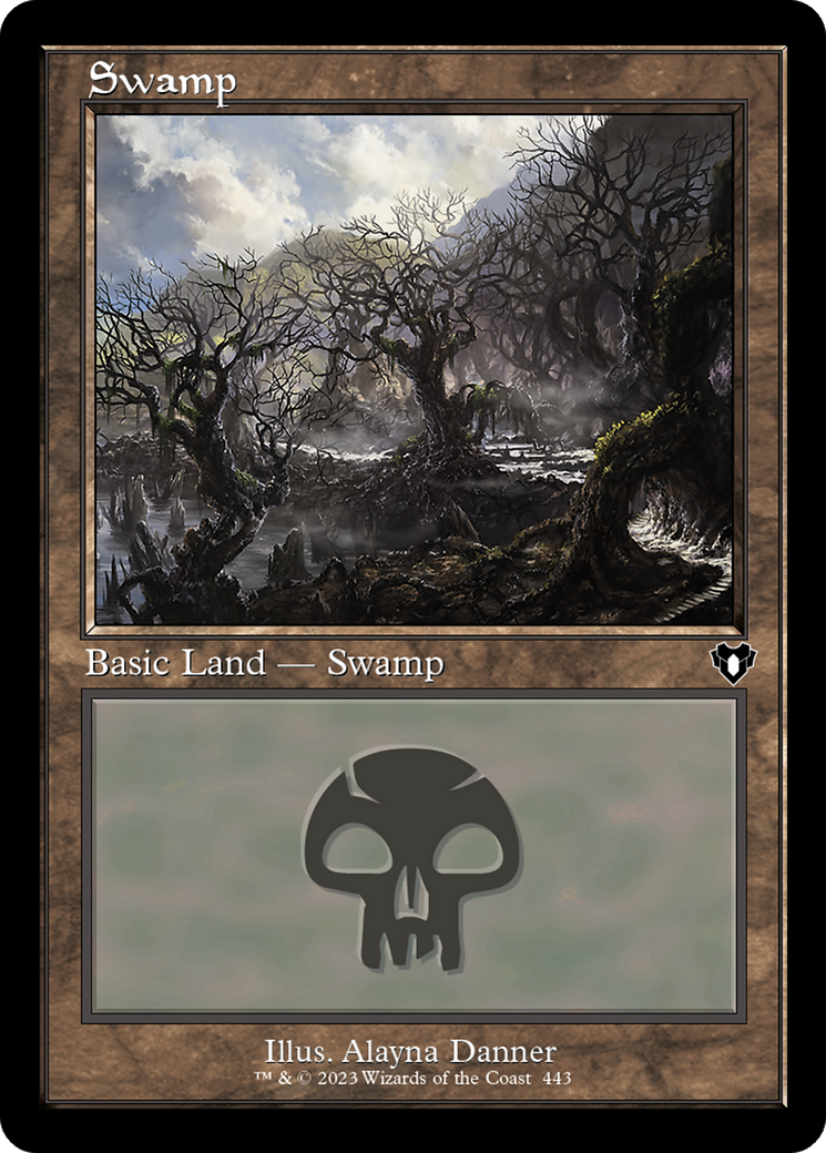 Swamp (CMM-443) - Commander Masters Foil - Game Nerdz