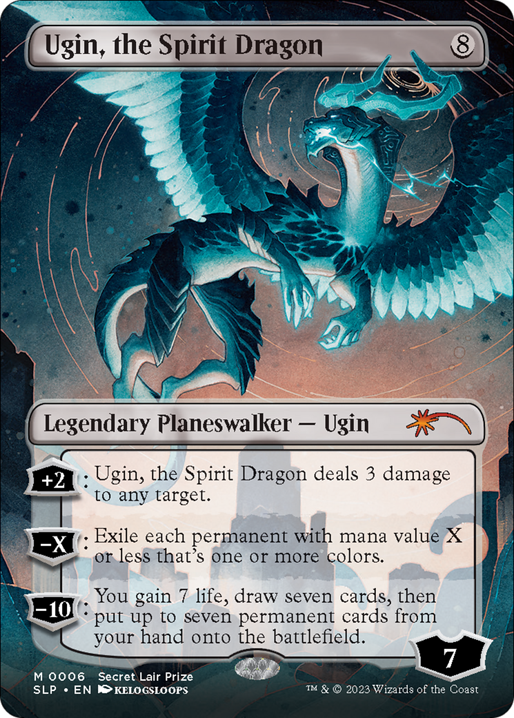 Ugin, the Spirit Dragon (SLP-006) - Secret Lair Showdown