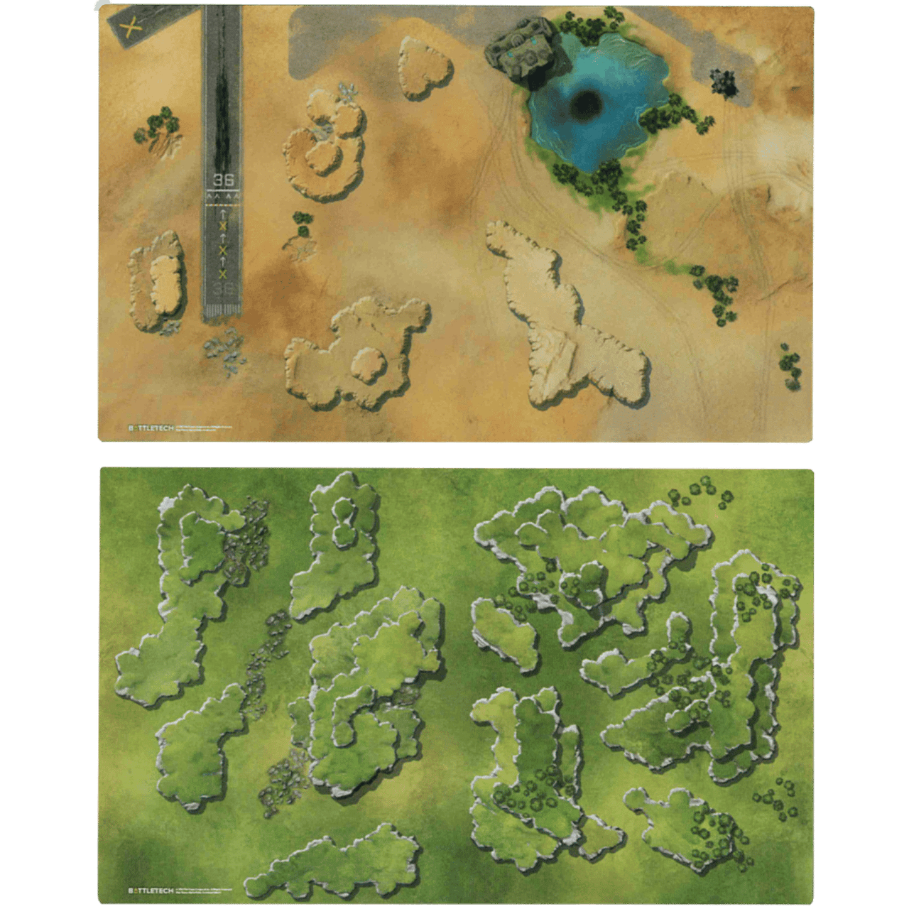 BattleTech: BattleMat - Alpha Strike - Aero Base 2 - Game Nerdz