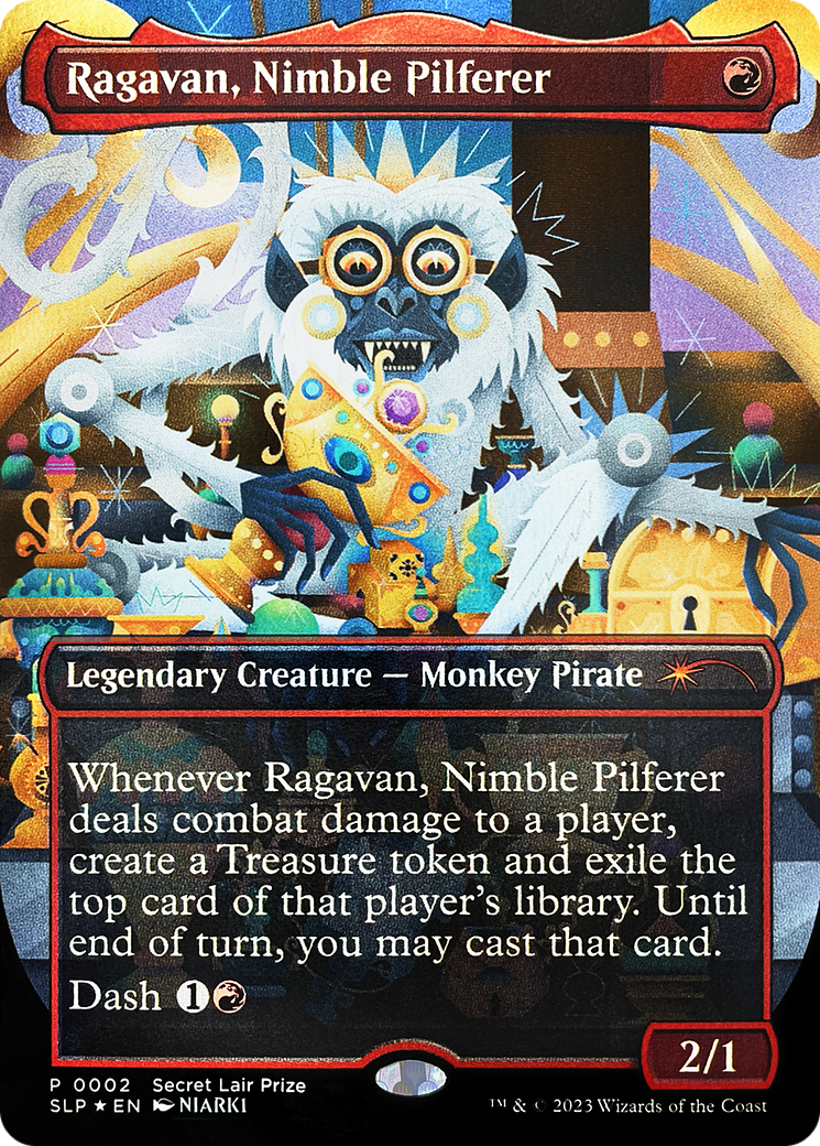 Ragavan, Nimble Pilferer (SLP-002) - Secret Lair Showdown