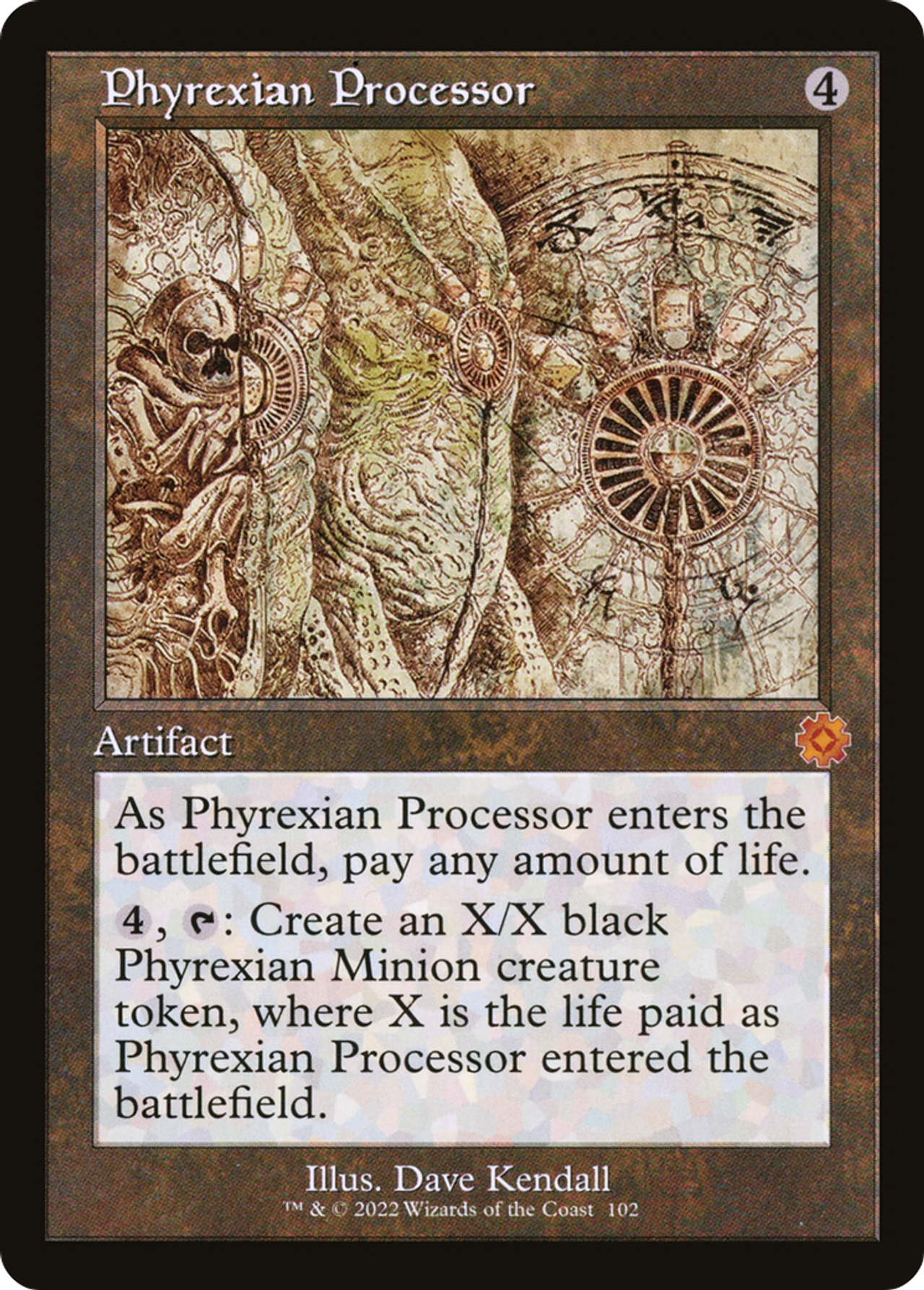 Phyrexian Processor (BRR-102) - The Brothers' War Retro