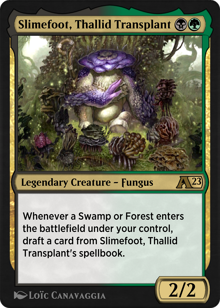 Slimefoot, Thallid Transplant (YDMU-026) - Alchemy: Dominaria - Game Nerdz Slimefoot, Thallid Transplant (YDMU-026) - Alchemy: Dominaria - Game Nerdz