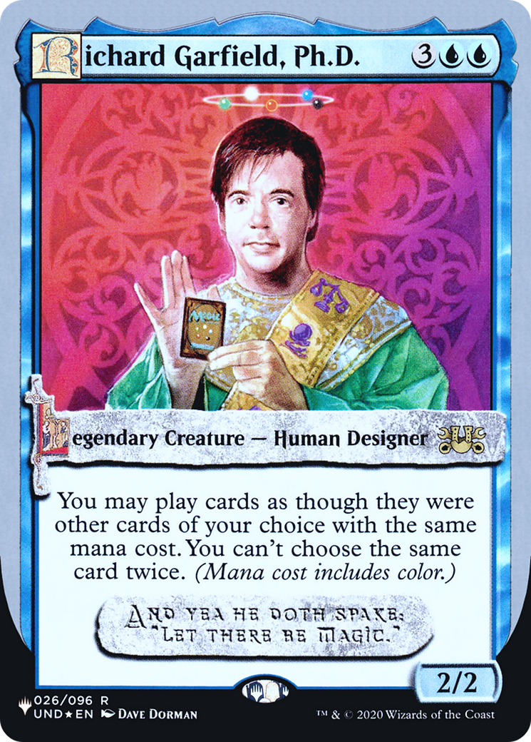 the list cards mtg What is the relevance of the list card in Magic the Gathering?