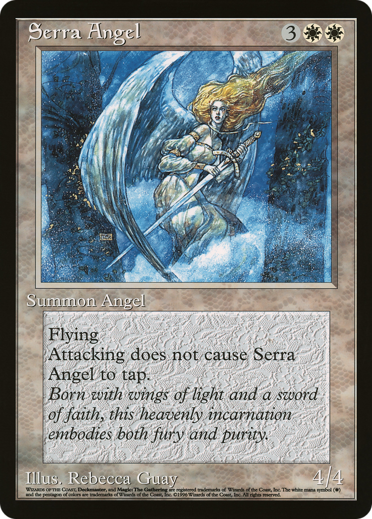 Serra Angel (O90P-008) - Oversized 90's Promos - Game Nerdz