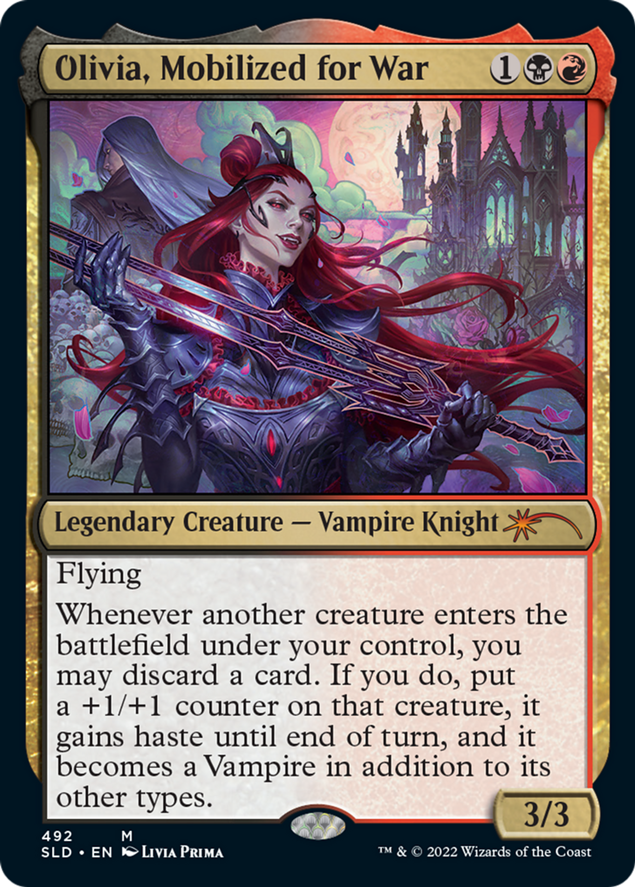 マジック：ザ・ギャザリング MTG Artist Series: Livia Prima foil Artist Series: Livia Prima Foil Edition | Secret Lair