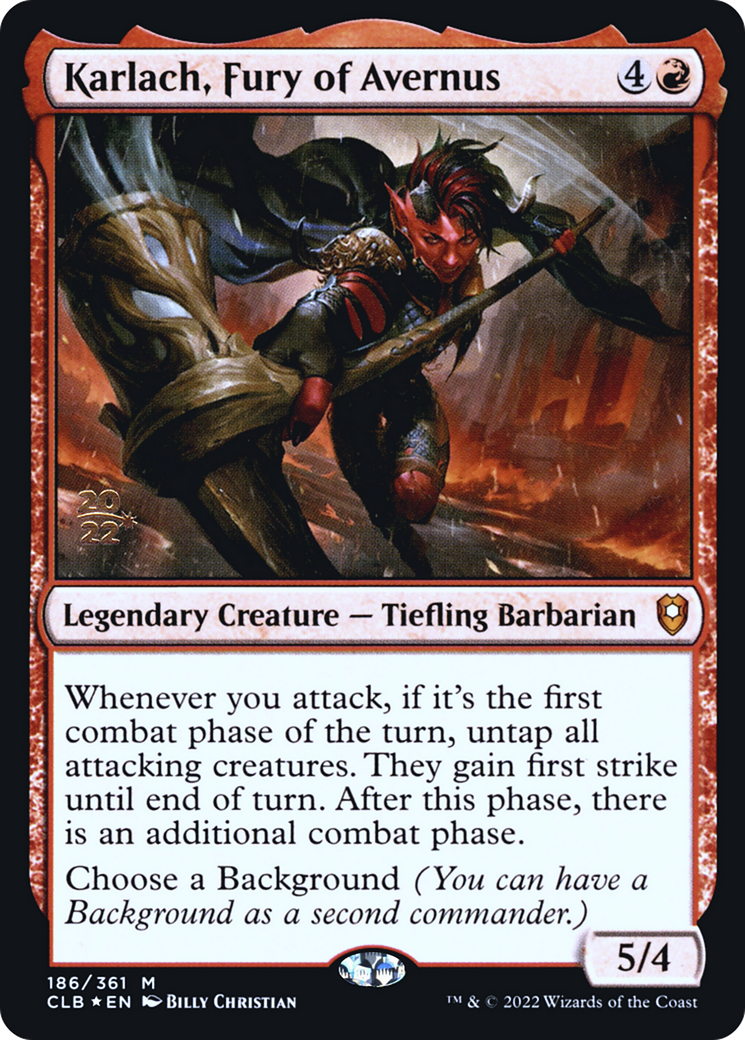 Karlach, Fury of Avernus (PRE-186S) - Battle for Baldur's Gate