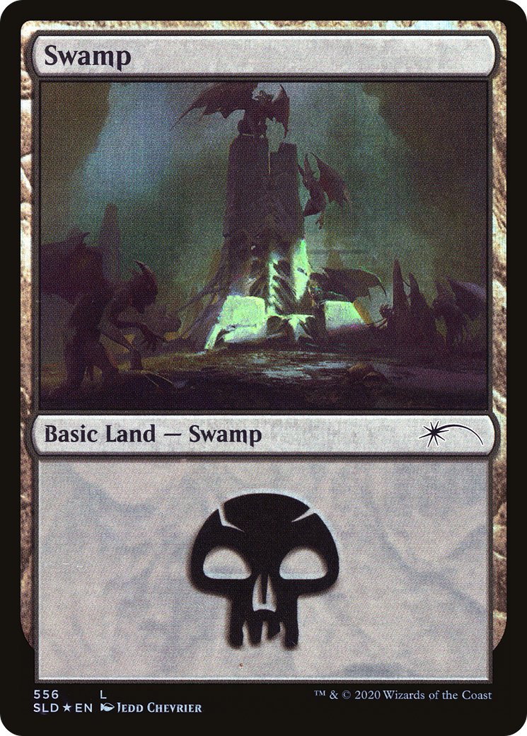 Swamp (SLD-556) - Secret Lair Drop Foil - Game Nerdz