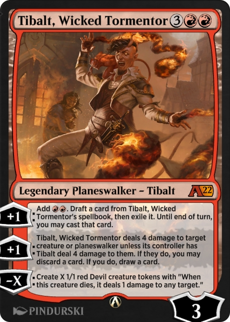 tibalt mtg cards Tibalt, Wicked Tormentor (Y22-043) - Alchemy: Innistrad
