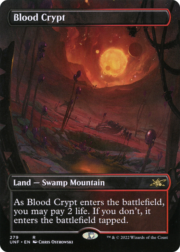 Blood Crypt (UNF-279) - Unfinity (Borderless) - Game Nerdz
