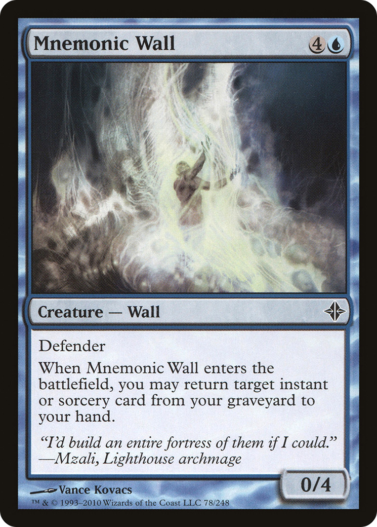 Mnemonic Wall (foil) Mnemonic Wall (foil)