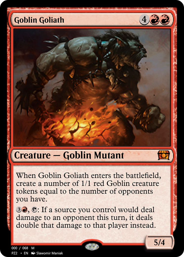 Goblin Goliath (PZ2-70783) - Treasure Chest Foil - Game Nerdz