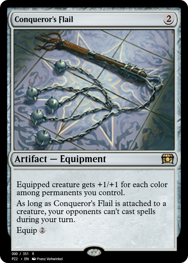 Conqueror's Flail (PZ2-65791) - Treasure Chest Foil - Game Nerdz