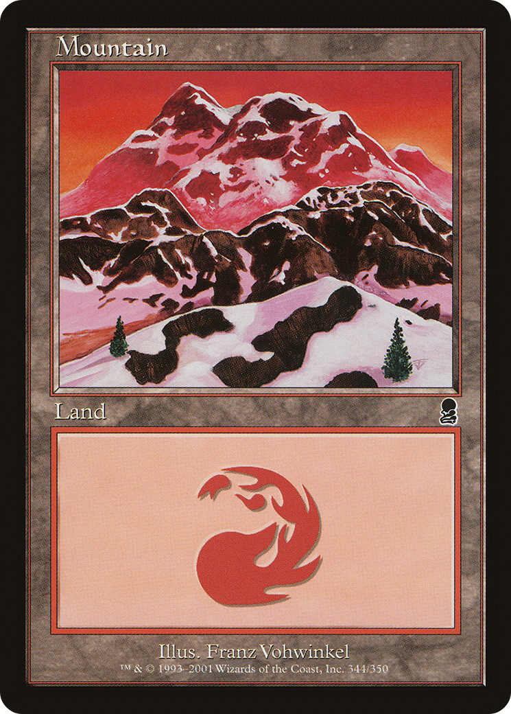 Mountain (ODY-344) - Odyssey Foil - Game Nerdz