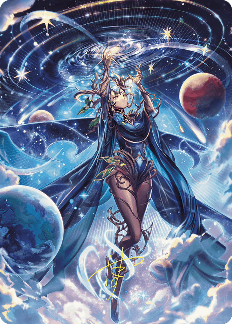 Omniscience // Omniscience (AWOE-078) - Wilds of Eldraine Art