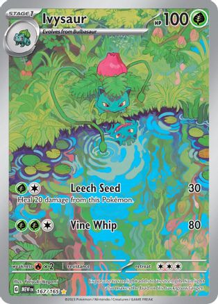 Ivysaur - 167/165 167 - SV Scarlet and Violet 151 Holofoil - Game Nerdz Ivysaur - 167/165 167 - SV Scarlet and Violet 151 Holofoil - Game Nerdz