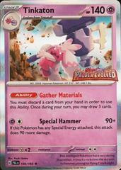 tinkaton pokemon card value - ex 240/193 - Paldea Evolved Evolves from null Colorless Tinkaton #85 Prices | Pokemon