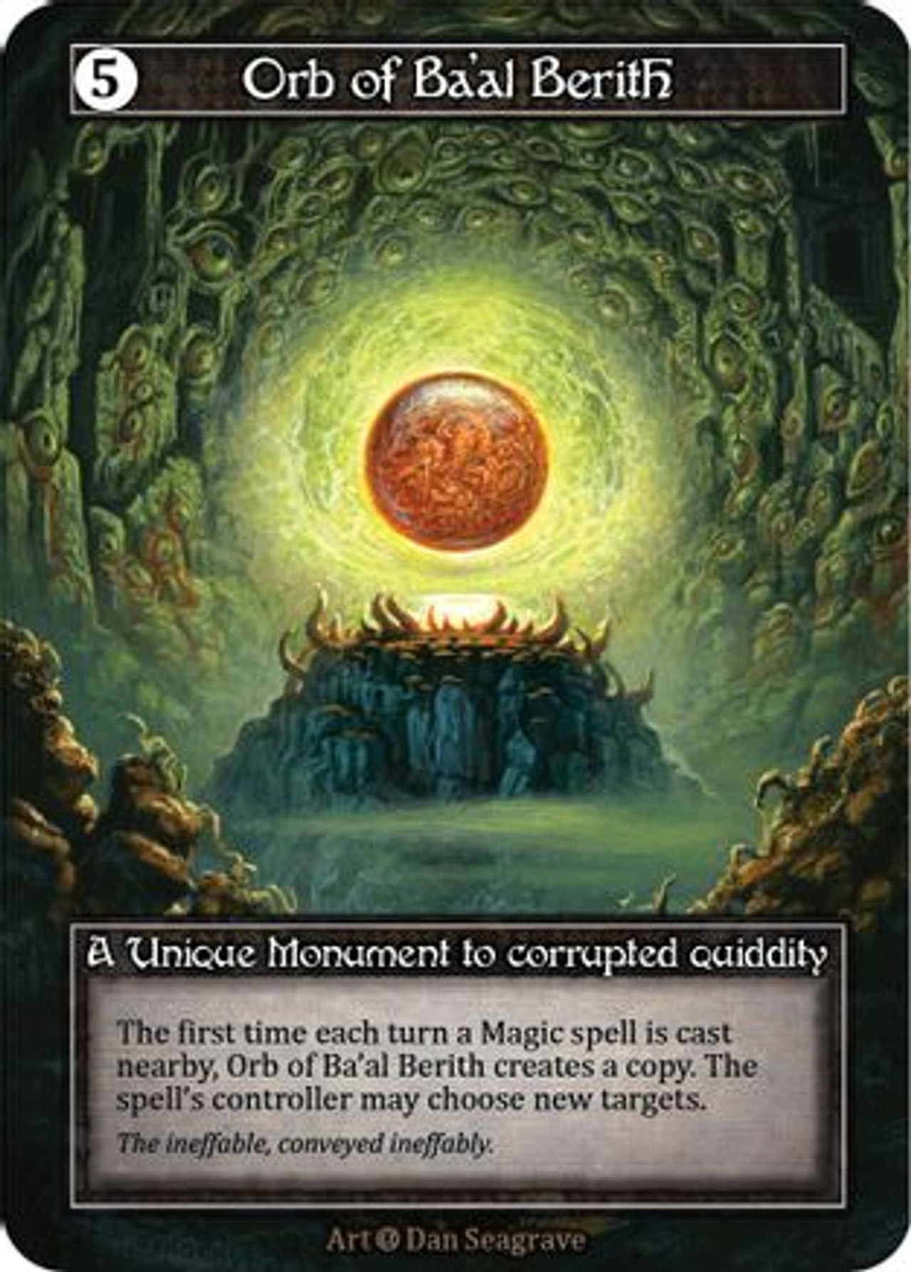 Orb of Ba'al Berith (Foil) - Alpha Foil - Game Nerdz