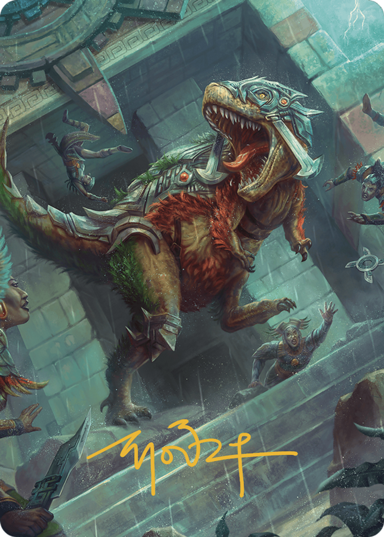 Carnage Tyrant // Carnage Tyrant (ALCI-066) - The Lost Caverns of