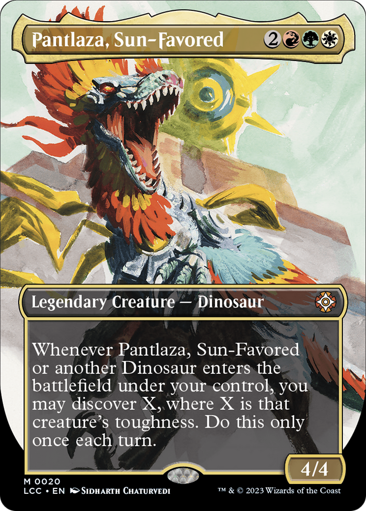 Pantlaza, Sun-Favored (LCC-020) - The Lost Caverns of Ixalan