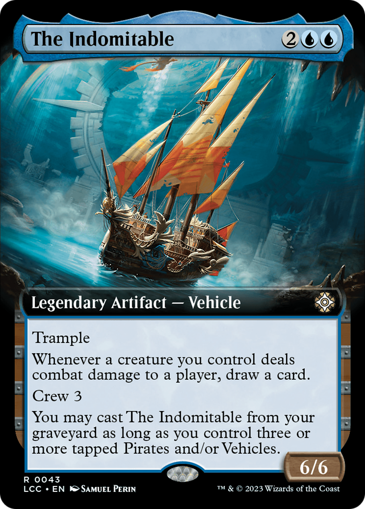 The Indomitable (LCC-043) - The Lost Caverns of Ixalan Commander