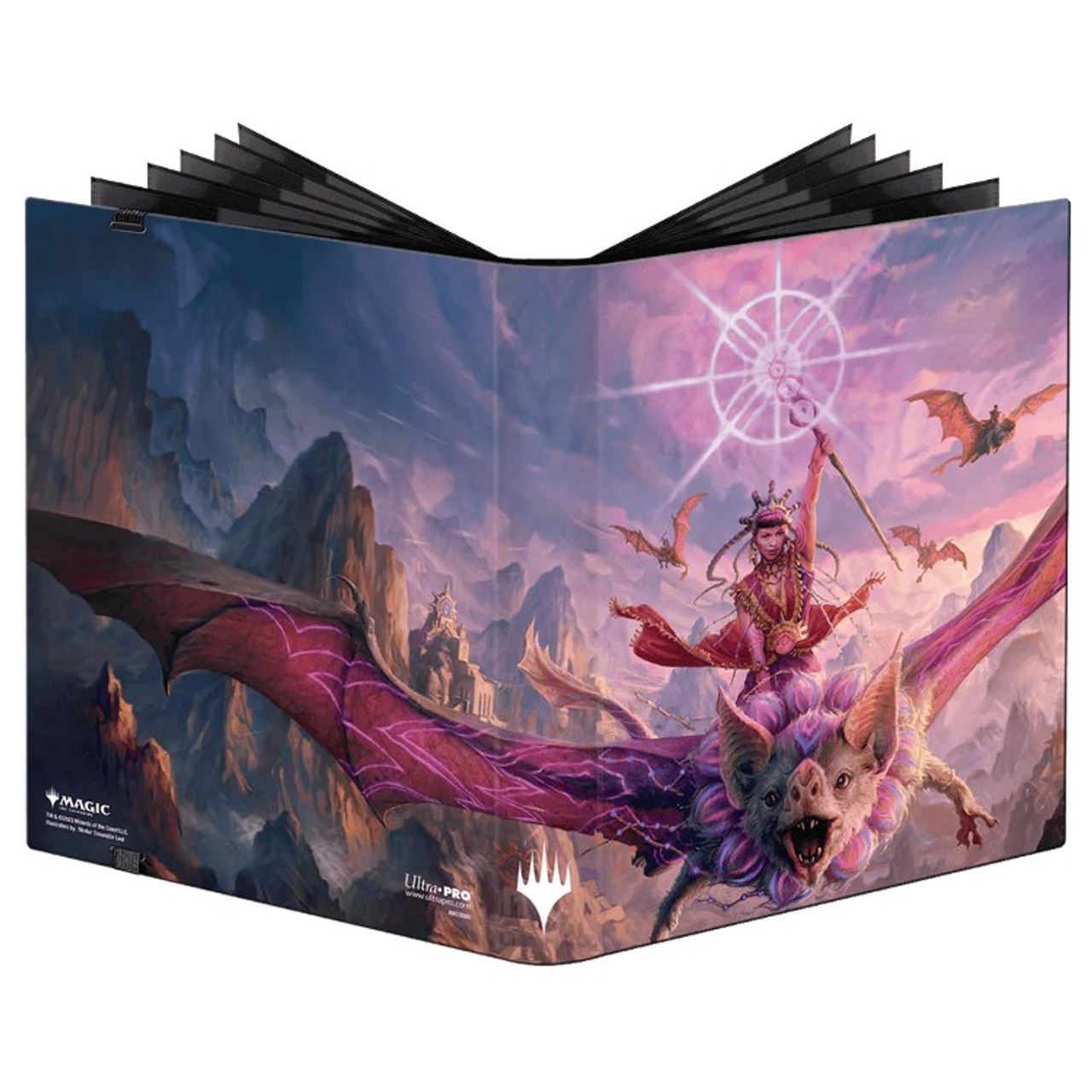 MTG:イクサラン失われし洞窟 9ポケットバインダー Ultra•PRO Ultra Pro Binder: The Lost Caverns of Ixalan - Bat Rider (9