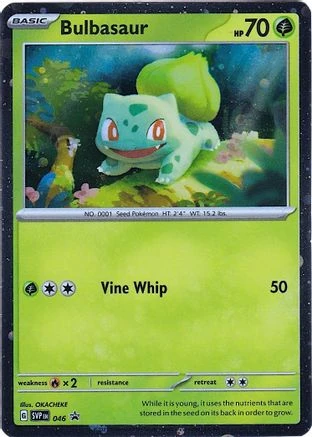 Bulbasaur (Cosmos Holo) 46 - SV Scarlet Violet Promo Cards