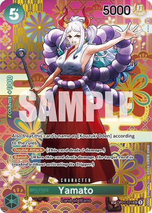 Yamato (SP) (OP01-121) Awakening of the New Era Foil - Game Nerdz