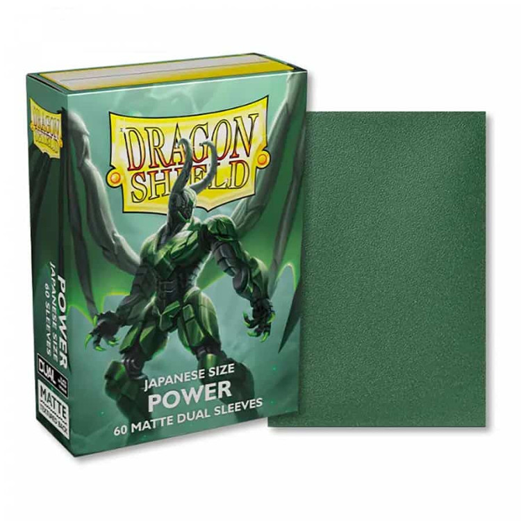 Dragon Shield Sleeves Japanese Dual Matte Power