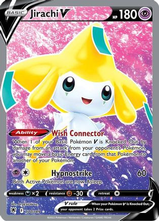 Jirachi V 170/189 - Astral Radiance Holofoil - Game Nerdz Jirachi V 170/189 - Astral Radiance Holofoil - Game Nerdz