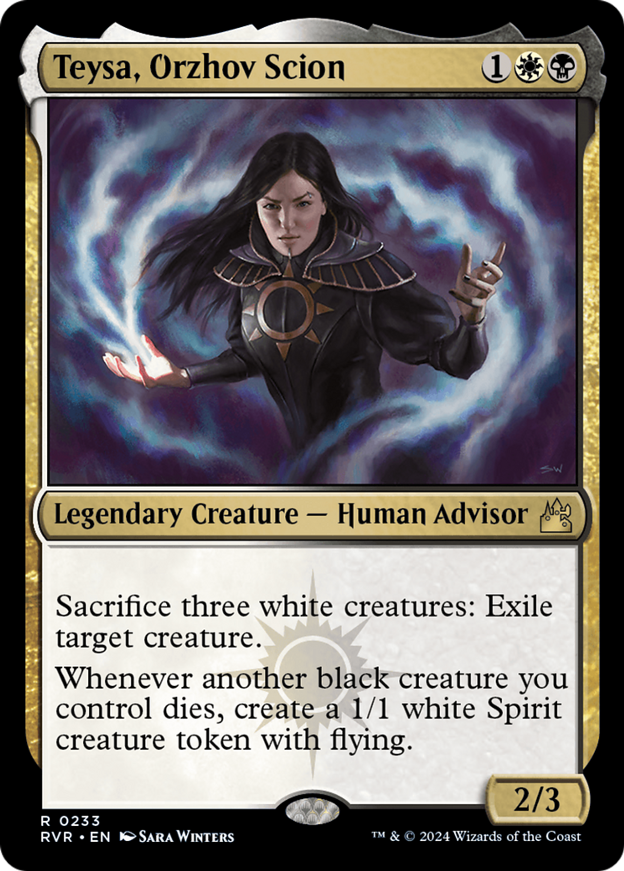 MTG オルゾフの御曹子、テイサ/Teysa, Orzhov Scionシリアル Teysa, Orzhov Scion · Guildpact (GPT) #134 · Scryfall Magic