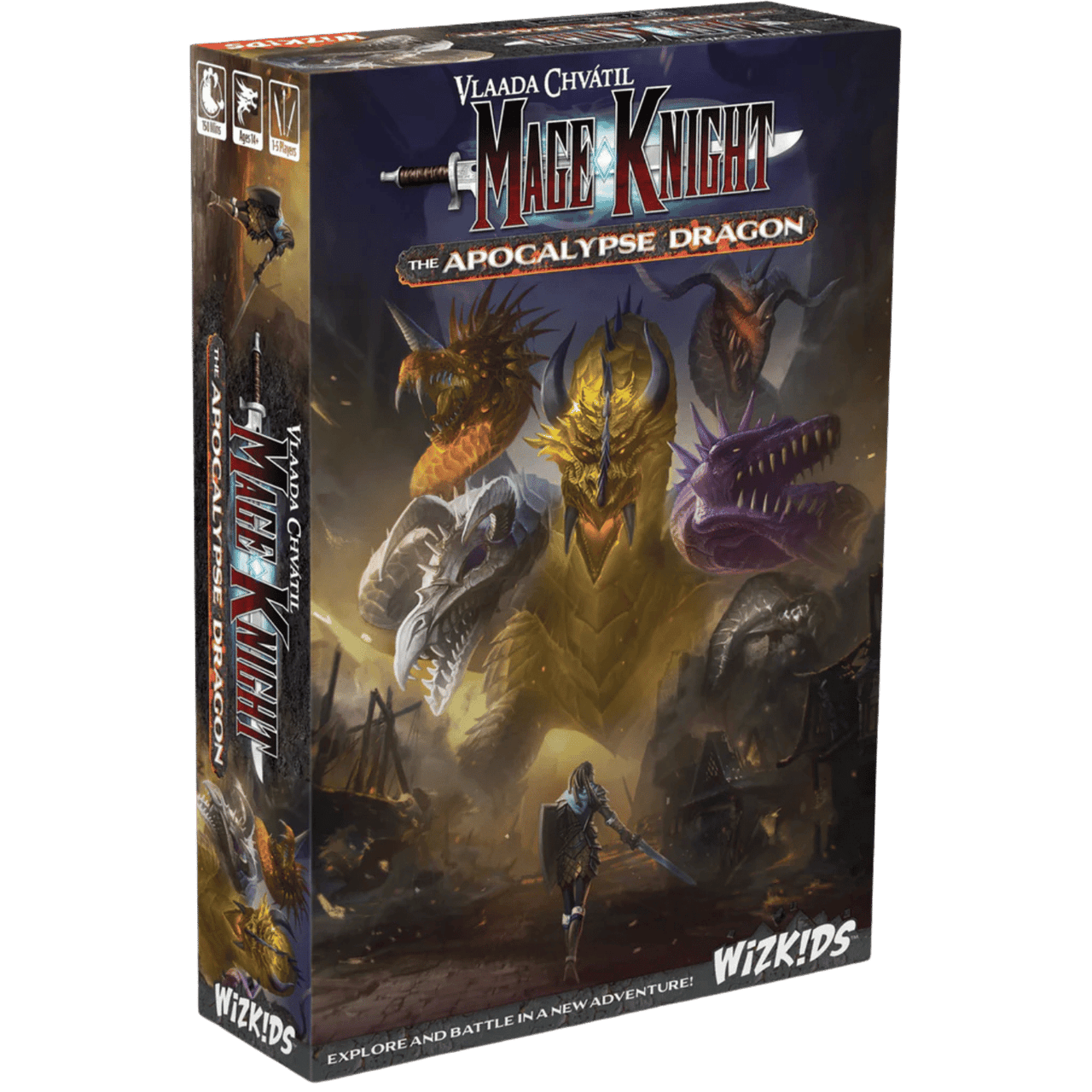 Mage Knight Board Game: The Apocalypse Dragon Expansion