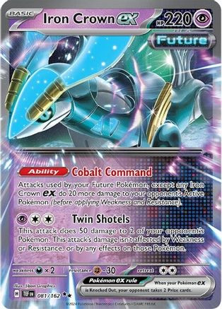 Iron Crown ex 81 - SV05 Temporal Forces Holofoil - Game Nerdz