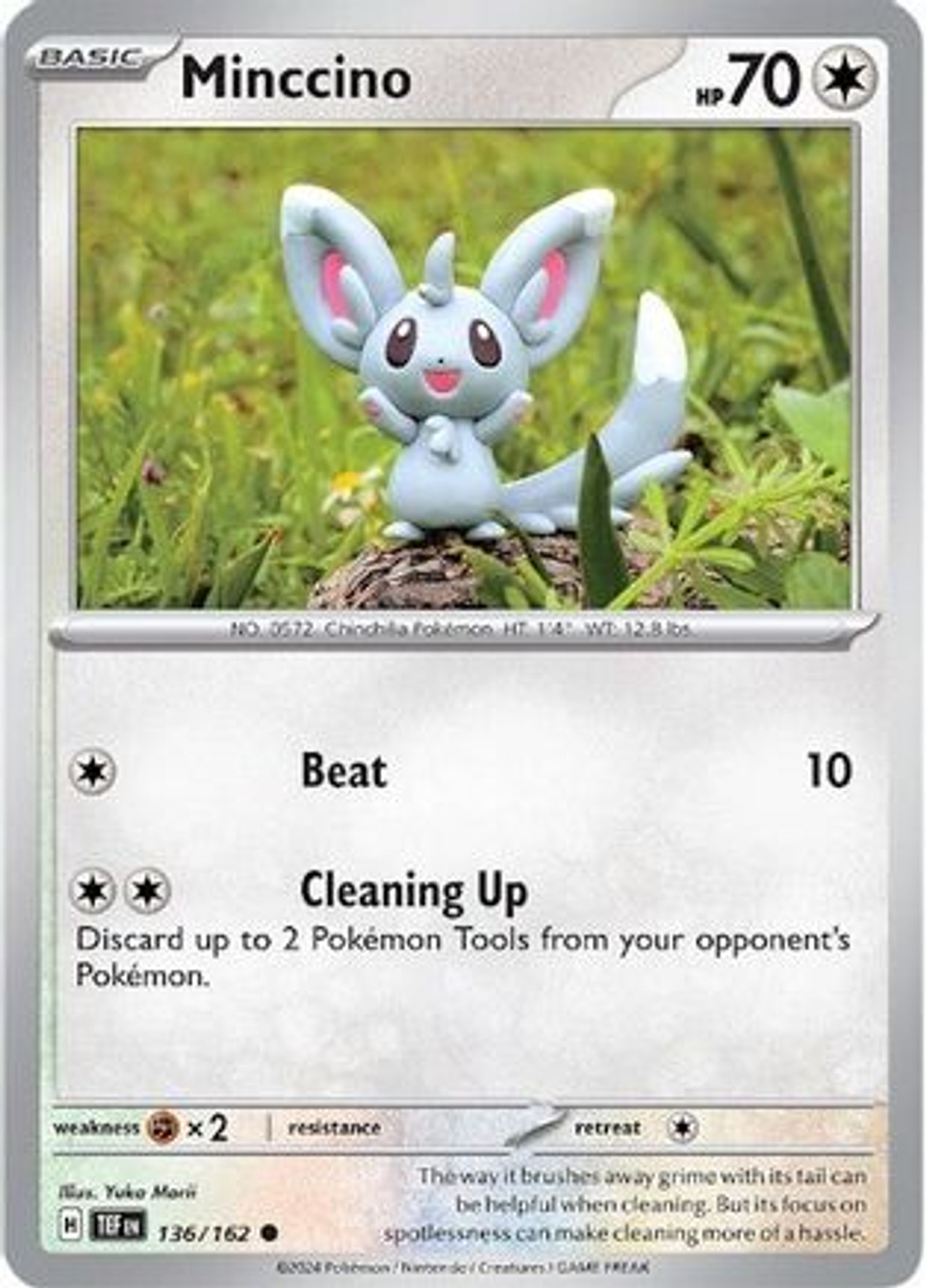Minccino 136 - SV05 Temporal Forces - Game Nerdz