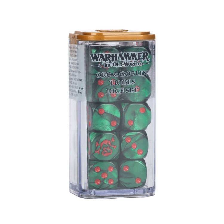 Warhammer: The Old World - Orc & Goblin Tribes - Dice Set - Game Nerdz